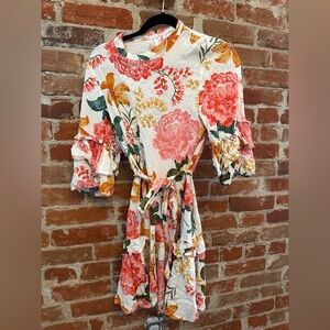 Petal and pup floral dress